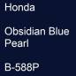 Preview: Honda, Obsidian Blue Pearl, B-588P.